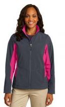 Port Authority® Ladies Core Colorblock Soft Shell Jacket